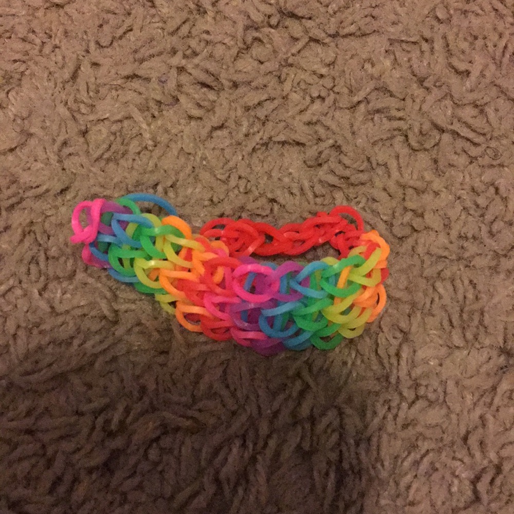 Rainbow Waterfall and Fishtail Bracelet